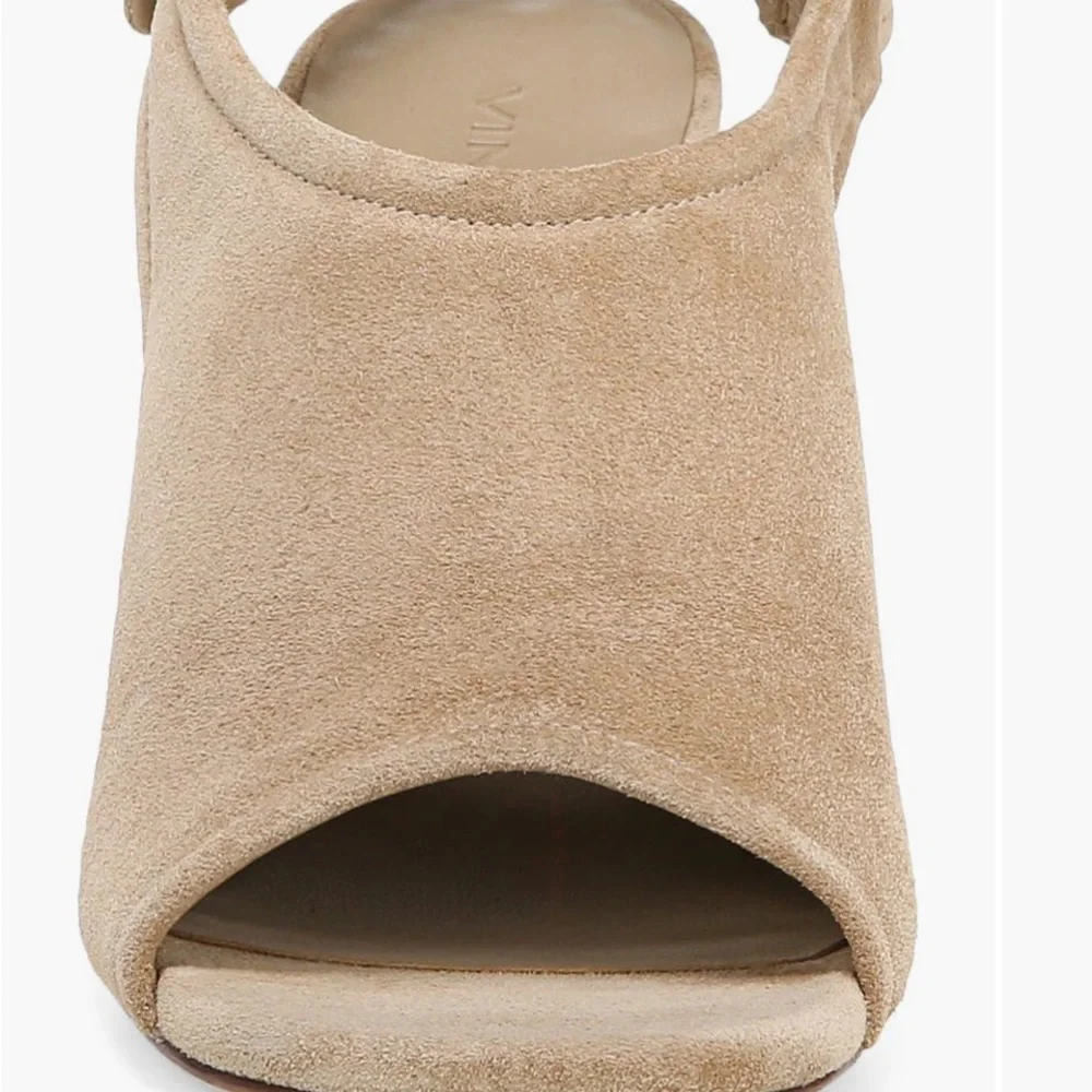 NIB Vince Quest suede heeled slingback - 9M